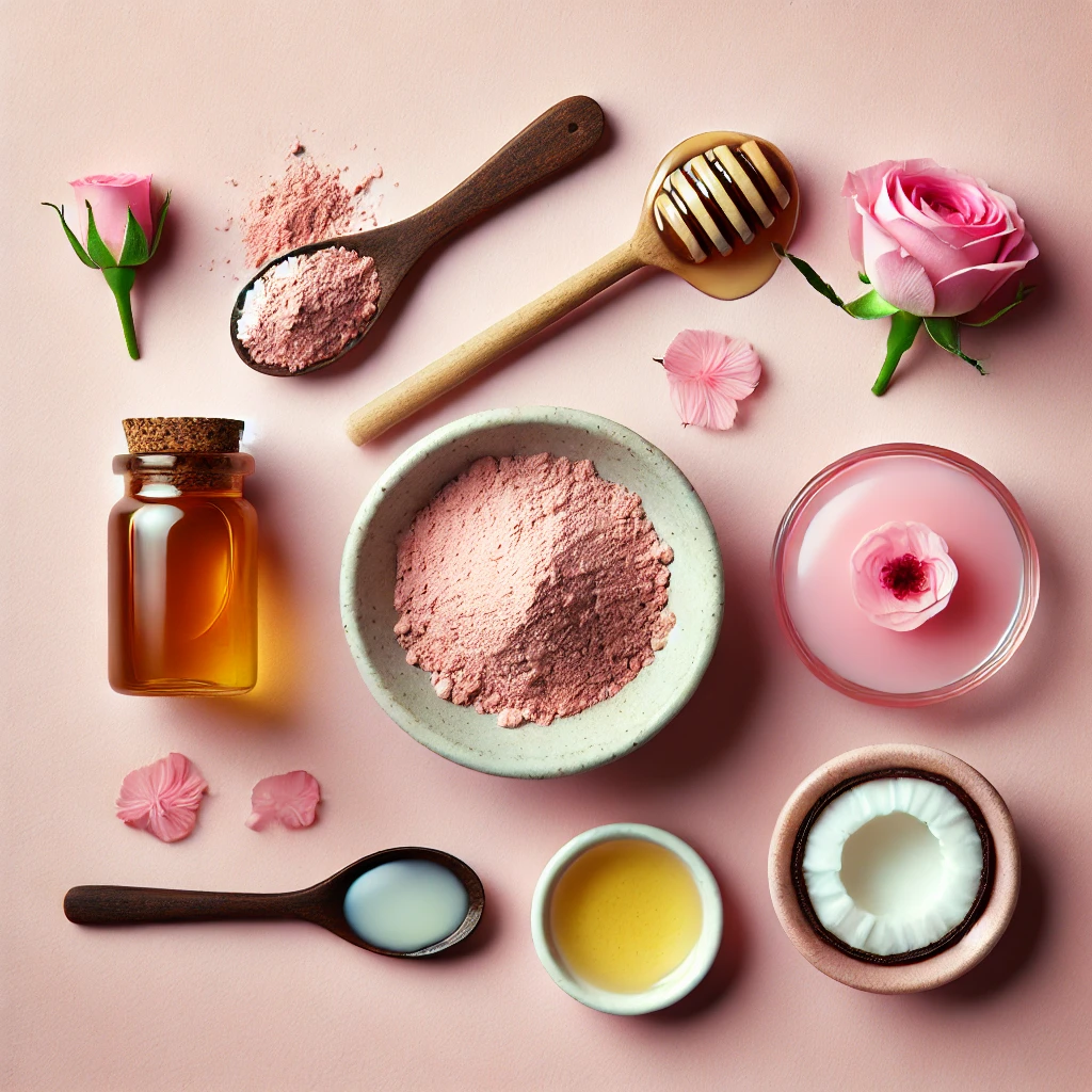 Gül Sulu Pembe Maske Tarifi
