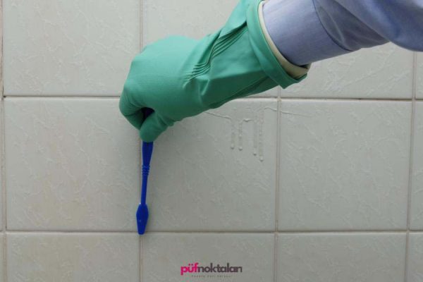 Fayans pas lekesi temizleme yöntemi